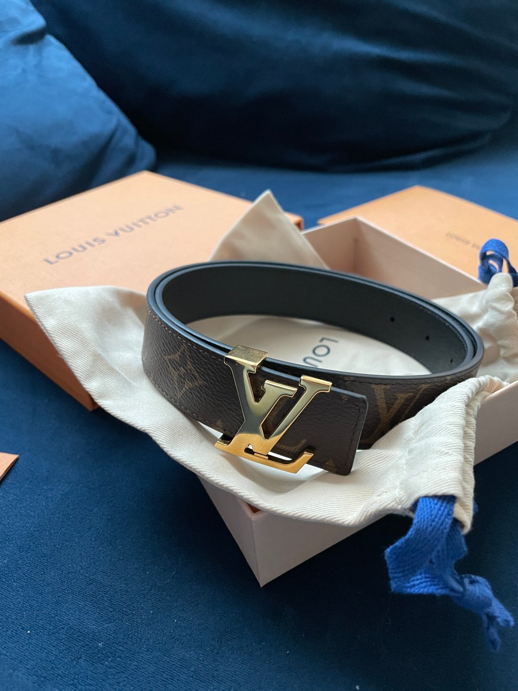 Review: Designer belt Louis Vuitton Initiales 30 MM&nbsp;reversible