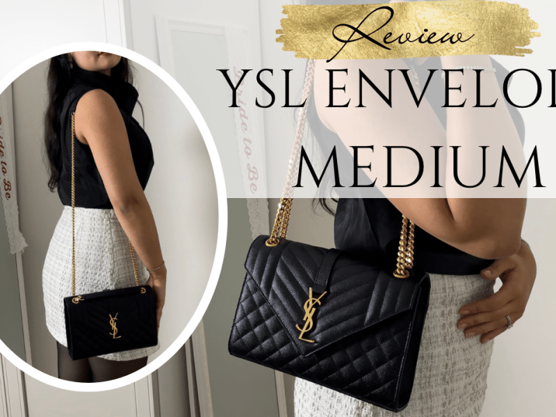Luxury review: YSL Envelope medium chain&nbsp;bag